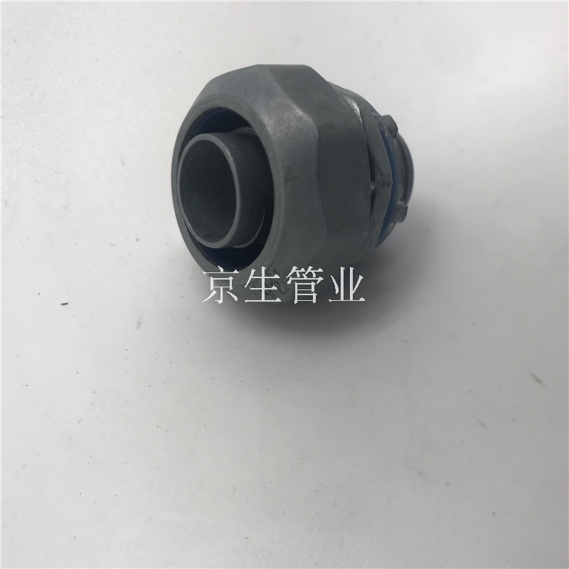 重型包塑金属软管外丝盒接头 DPJ锌合金端式接头 锌合金外螺纹箱接头 